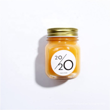 5 fl. oz. 150 ml Small Square Round Clear Glass Food Storage Jars Customize Glass Canning Mason Jars With Lids
